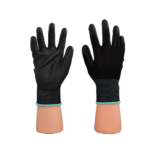 Găng tay đen phủ PU Găng tay đen phủ PU